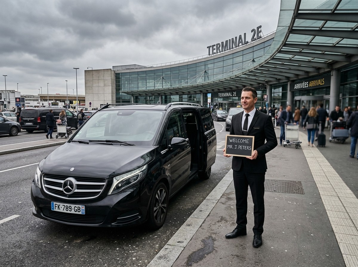 Paris airport transfer — Cedars Mobility private chauffeur