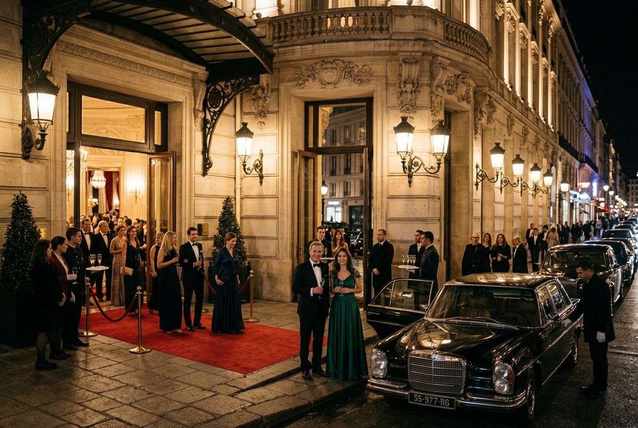 Luxury event transport — Cedars Mobility Paris